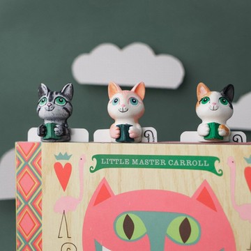 烏克蘭myBookmark手工書籤-咖啡癮之喵Peachie