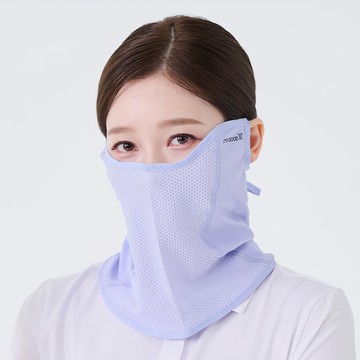 It's good 10 防紫外線涼感S型高爾夫口罩頸套  L  紫丁香