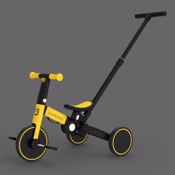 新款熱銷/免運 Uonibaby兒童多功能三輪車溜娃神器1到3歲滑步車兒童腳踏車五合一