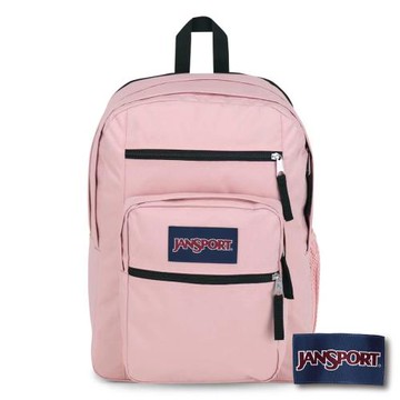 JANSPORT -BIG STUDENT 校園系列後背包 -玫瑰粉