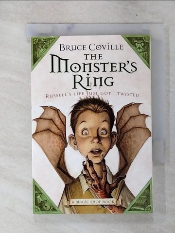 【書寶二手書T6／原文小說_FR6】The Monster’s Ring: A Magic Shop Book_Coville, Bruce/ Coville, Katherine (ILT)