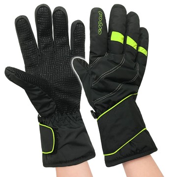 中性防水保暖手套『綠』7346 防風手套.保暖手套.防滑手套.刷毛手套.機車手套