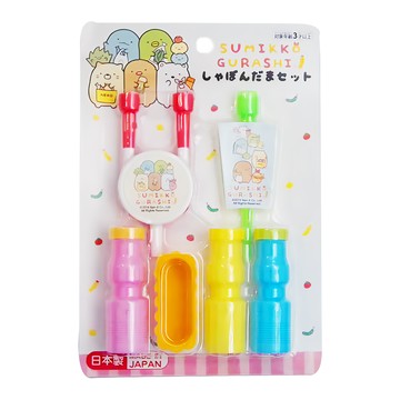 San-X 角落小夥伴 S G 吹泡泡組  多色  1組