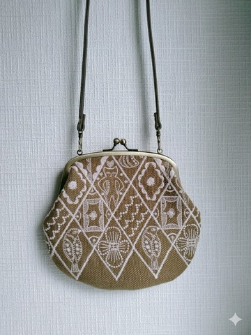 minä perhonen Symphony 手工口金包