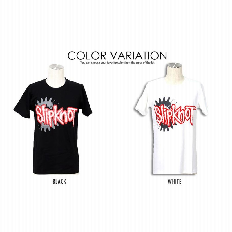 ロックtシャツ バンドtシャツ パンク Slipknot スリップノット ...