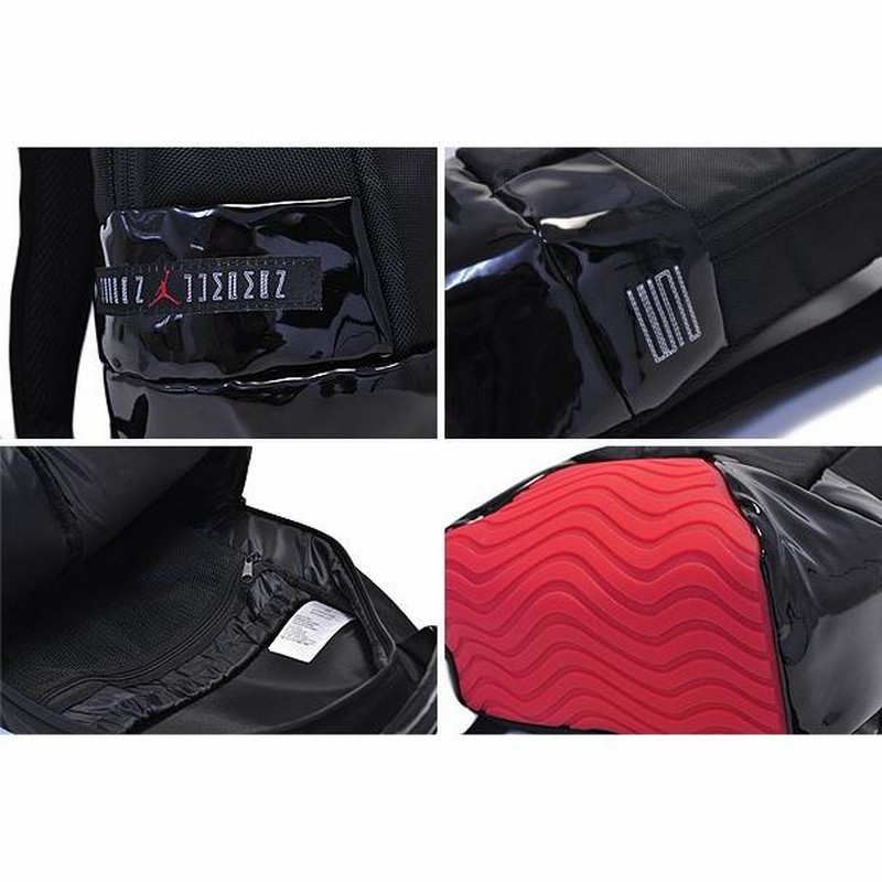 ナイキ ジョーダン バッグパック NIKE JORDAN RETRO 11 BACKPACK black ...