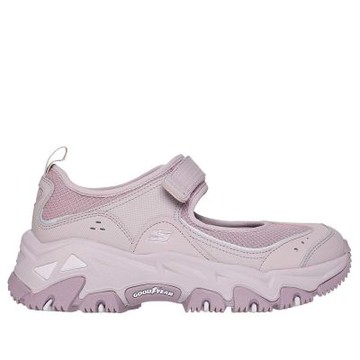 Skechers 思克威爾 D Lites Hiker [180211MVE] 女 休閒鞋 瑪莉珍鞋 舒適 穿搭 紫