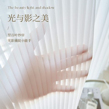 背景布 拍攝背景布光影捕捉 高級豎百葉條紋肌理立體光窗紗ins白背景布網紅拍照道具【MJ24016】