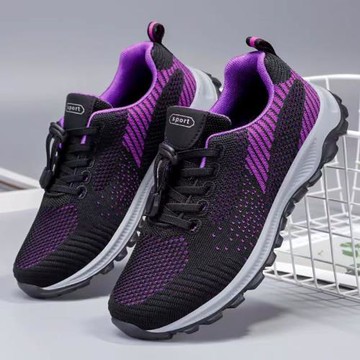 健步鞋老人鞋男女中老年送媽媽閏月鞋軟底防滑休閑旅游春秋運動鞋