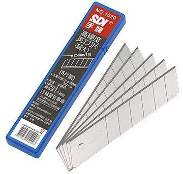 SDI 手牌 NO.1520 高硬度美工刀片(超大) (5片入/盒)【APP滿額下單10%點數(單一帳號最高5000點)】1/31止