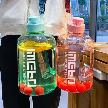 頓頓桶夏日噸噸桶水杯每日喝水目標杯水桶型耐高溫網紅喝水桶運動