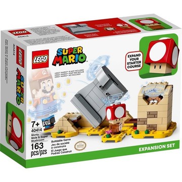 【台中翔智積木】LEGO 樂高 超級馬力歐 40414 土撥鼠＆超級蘑菇