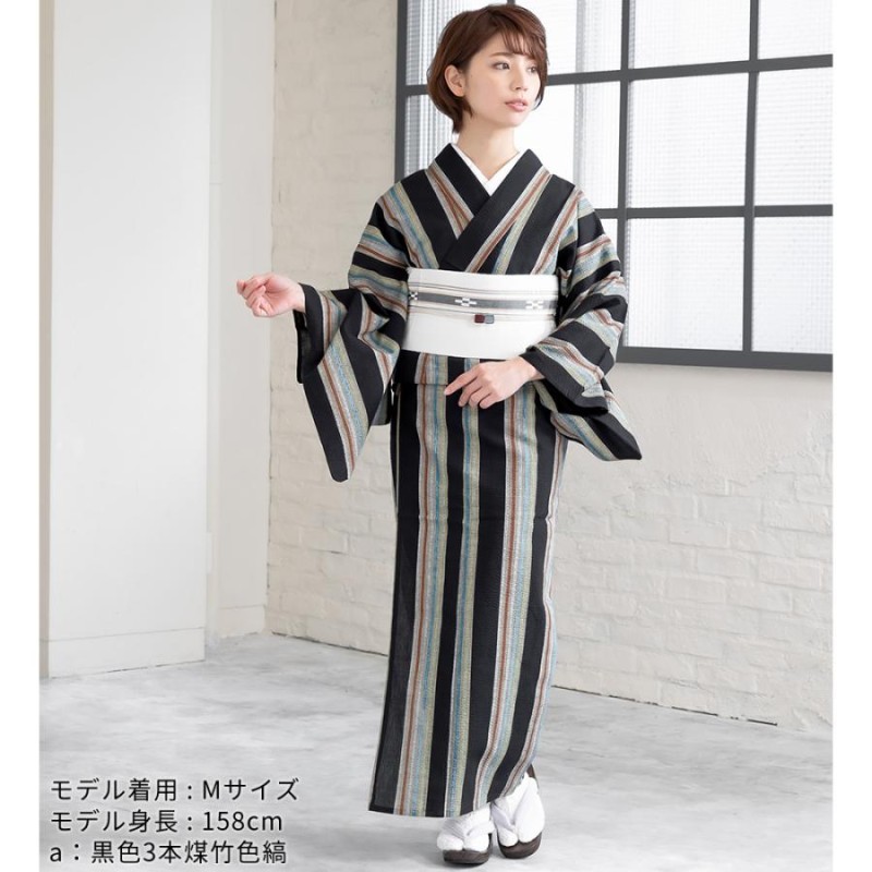 浴衣　仕立て上がり　Mサイズ　黒 浴衣仕立て上がりMサイズ黒