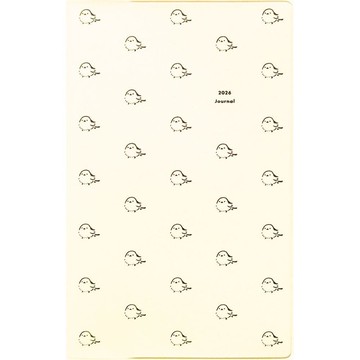 MATOKA 日誌 2026 年版 1 月開始 簡約月曆 Minimini Shimaenaga