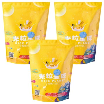 稻味 米粒星球 香蕉牛奶  100g  3包