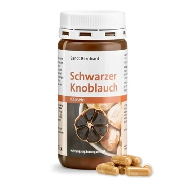 Sanct Bernhard 聖伯納德 德國百年草本 黑蒜膠囊 類黃酮  120顆  1罐