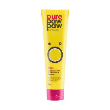 【即期品-2021.05】Pure Paw Paw 神奇萬用木瓜霜-葡萄香 25g (黃)