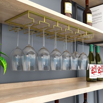 紅酒杯架倒掛家用紅酒架酒柜擺件高腳杯架歐式創意葡萄酒杯架懸掛