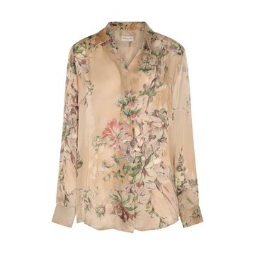 Dries Van Noten - Ecru Silk Shirt