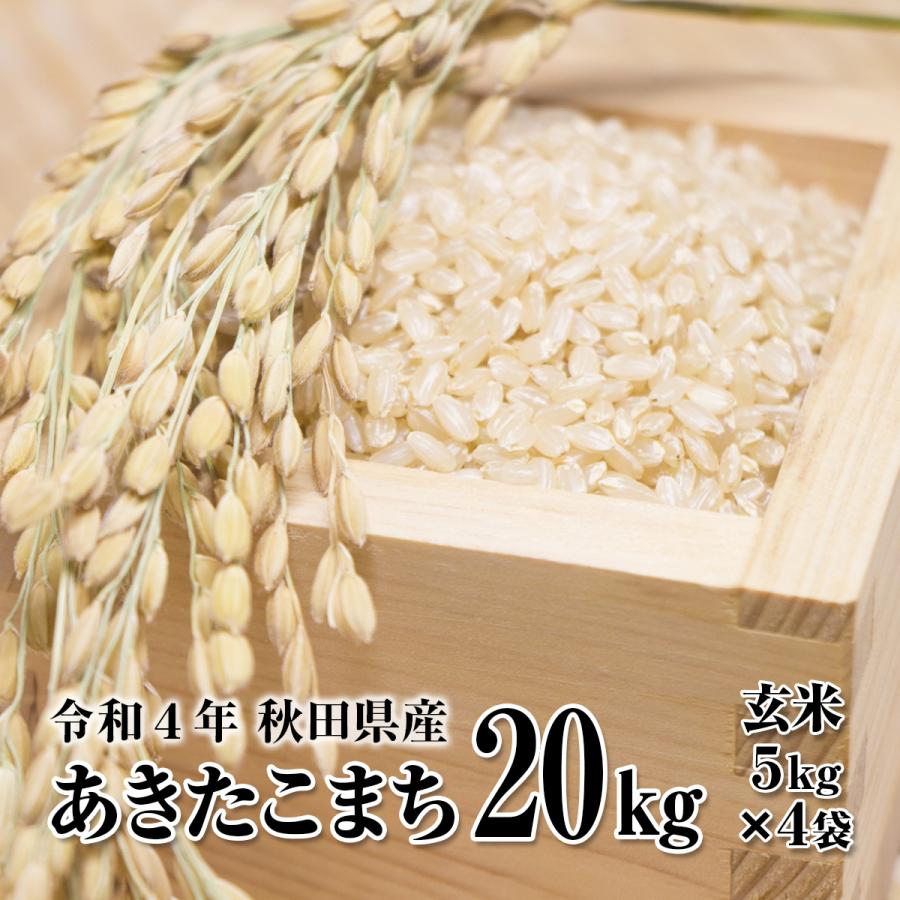 あきたこまち 玄米20kg(精米後18kg) 令和5年秋田県産