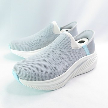 Skechers 125586GYAQ 女健走鞋 GO WALK Max Cushioning Arch Fit 灰