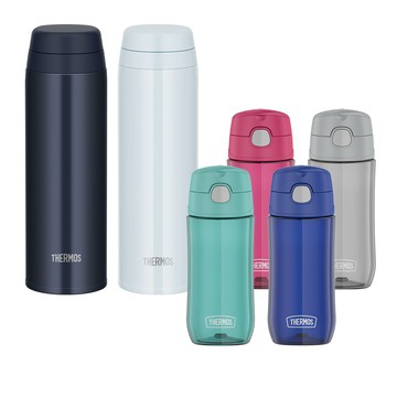 【THERMOS膳魔師】保溫杯500ml+輕水瓶470ml優惠組