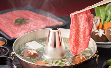 常陸牛 A5等級 しゃぶしゃぶ用 500g ロース 牛肉 お肉 ロース肉 和牛 大子町の常陸牛