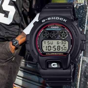 CASIO卡西歐 G-SHOCK 街頭時尚 電子腕錶 DW-6900RL-1