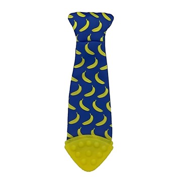 Tasty Tie 寶寶固齒領帶 內夾響紙 獨特夾扣設計  固齒領帶  香蕉  1條