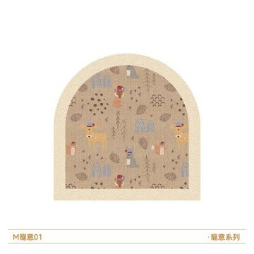 新川 防滑臥室地毯 100*160CM靜音地墊 免打理防滑