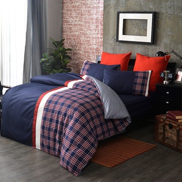 Caliphil 美國純棉寢具四件組/雙人/單人/倫敦