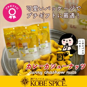 カレーカシューナッツ 80g×3個 送料無料　ビール お酒 の おつまみ 本格カレースパイスが食欲を刺激！ 1000円ポッキリ