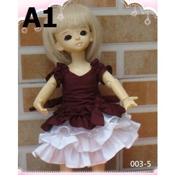 BJD1 メイド服ドール服バッグ下着