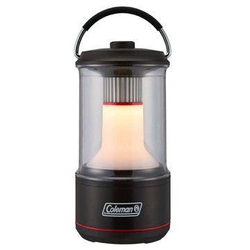 Coleman BATTERYGUARD LED露營營燈(防水性能IPX4.570g)天幕帳棚野營燈/高亮度1000lm.收式提把設計/CM-38855 黑
