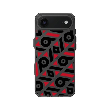 iPhone Air Clear (相機按鈕) 酷墨灰 - 花生騷 WasangShow - 西西利鳥圖騰