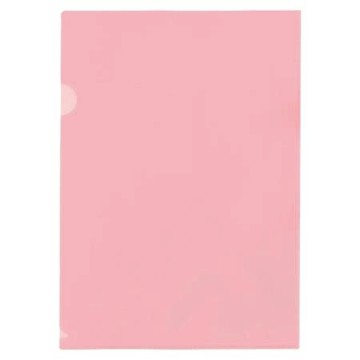 全勝CHUNG SENG L型透明文件夾/E310/粉紅/12入/包