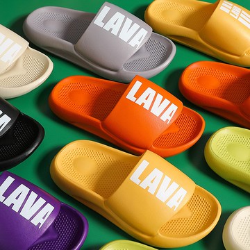 不臭腳夏天外穿時尚踩屎感情侶家居一對沖涼男士潮流柔軟