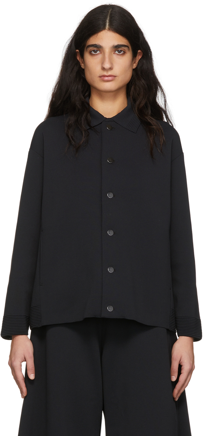 CFCL / MILAN RIB BLOUSON 3 (BLACK)