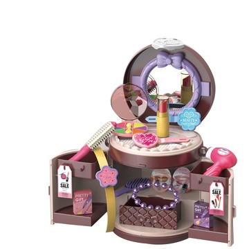FUN TOYS 幼兒仿真女孩梳妝外出旅行辦家家酒玩具