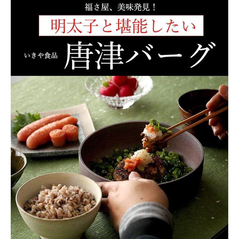 唐津バーグ福さ屋 ご贈答セット(唐津バーグ140g×10個、無着色辛子めんたい 270g、めんたい辛子たかな 250g)(熨斗(のし)：な