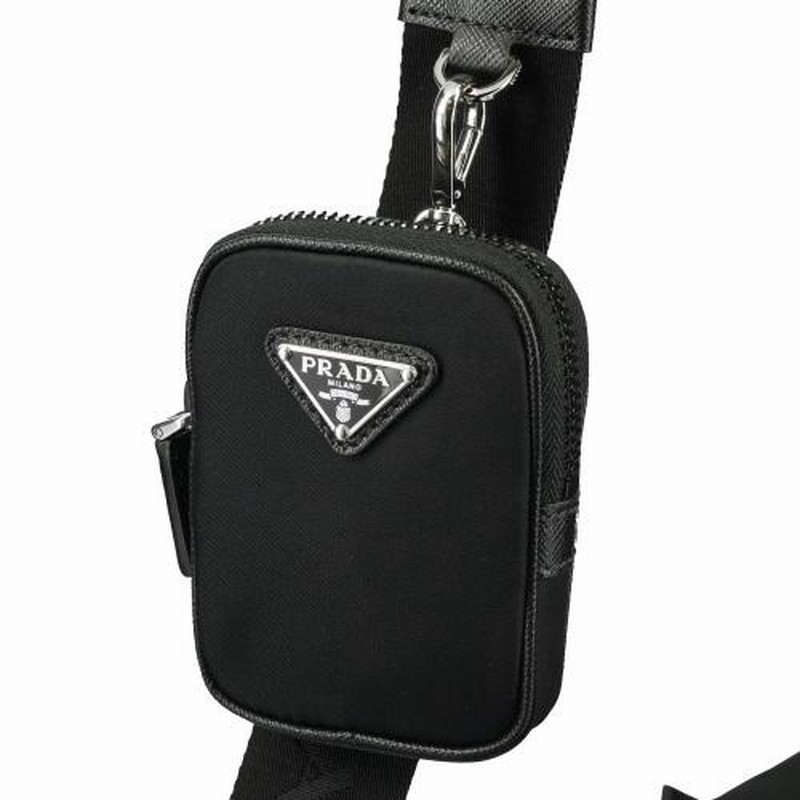 PRADA プラダ ショルダーバッグ メンズ ブラック 2VD041 V OOO