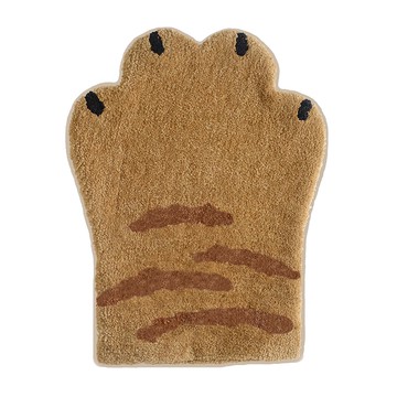 AND PACKABLE 貓爪植絨地墊 - 橘貓  640 x 490mm