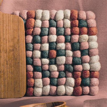 《danica》Heirloom羊毛氈隔熱墊(玫瑰園)