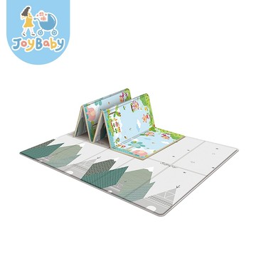 JOYBABY    寶寶地墊 爬行墊 安全遊戲墊 嬰兒防撞墊 摺疊防水防潮墊 野餐墊(200*180)