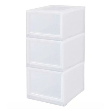 [COSCO代購6] D142896 IRIS OHYAMA 抽屜式收納盒 37公升 X 3入 MBC-LD