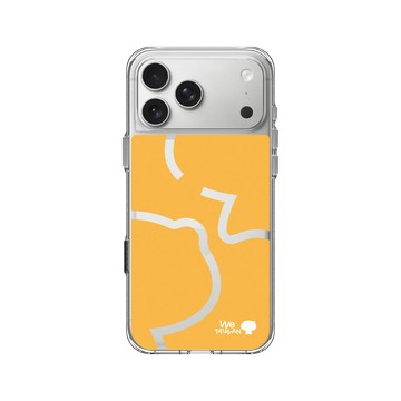 iPhone 17 Pro Max Clear Case（相機按鈕） 透明 - We TAIWAN : a-We Collection - a-We Mochi (黃)