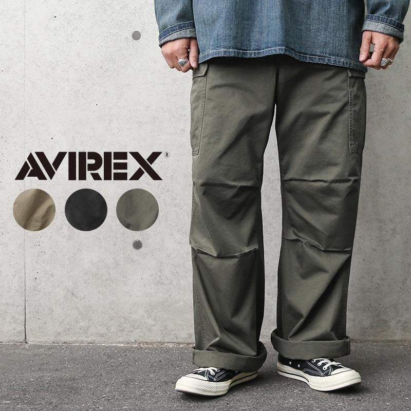 AVIREX アビレックス ストレッチカーゴパンツ コンバットパンツ ミリタリー