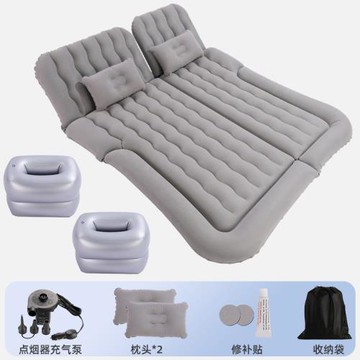 汽車后排氣墊床車用自駕游旅行床SUV車載充氣床越野車后備箱睡墊