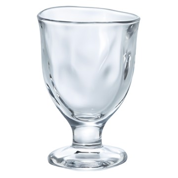ADERIA GLASS 日本手捻仿陶高腳烈酒杯3件組 透明 75ml  85 x 60mm  1組