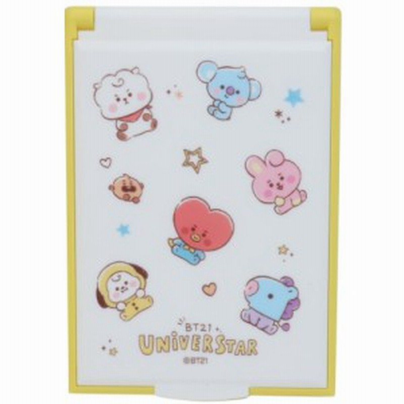 Bt21 手鏡 カードミラー Baby Sketch Line Friends キャラクター グッズ メール便可 通販 Lineポイント最大1 0 Get Lineショッピング
